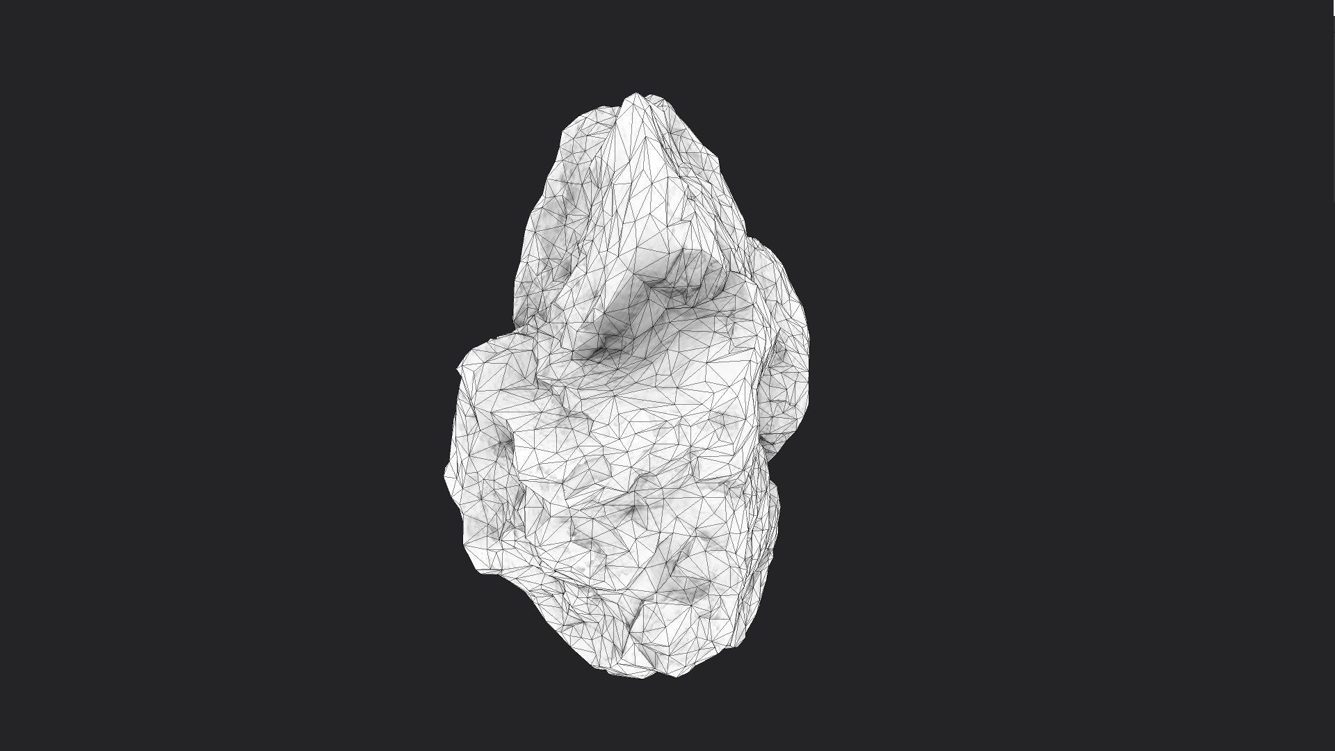 Rock 6-10 Low-poly 3D model_8