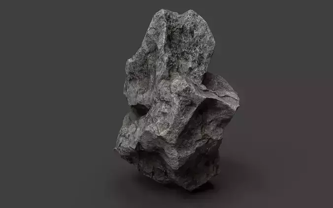 Rock 6-10 Low-poly 3D model