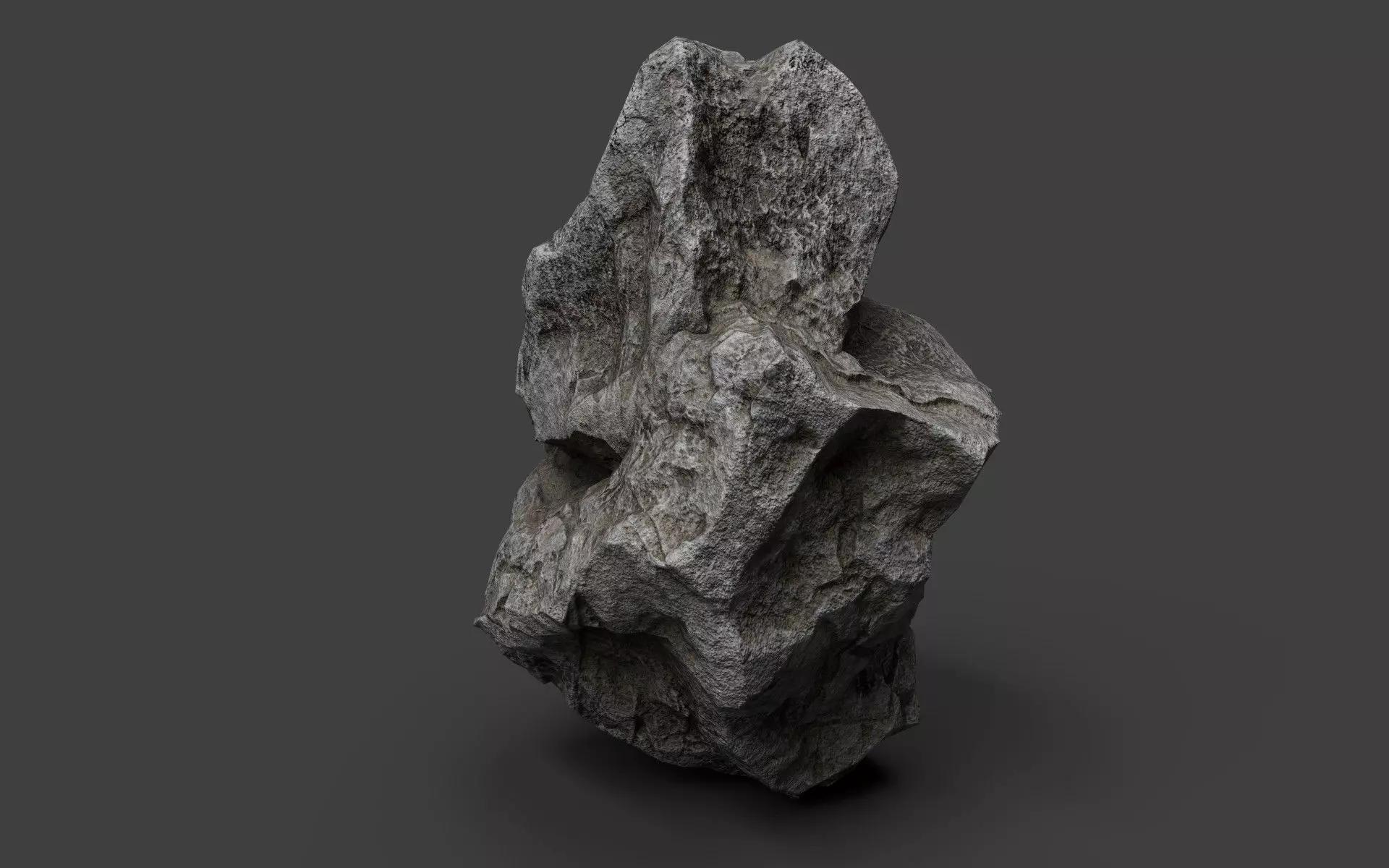 Rock 6-10 Low-poly 3D model_0