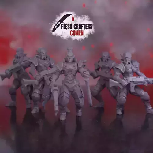 Nosferii - Cabal Legionnaires - Set A 3D print model