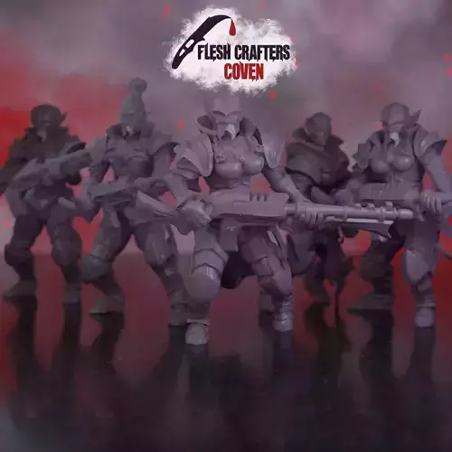 Nosferii - Cabal Legionnaires - Set B 3D print model