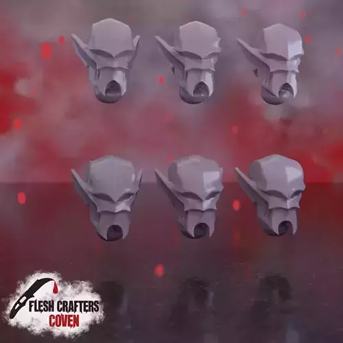 Nosferii - Cabal Heads 3D print model