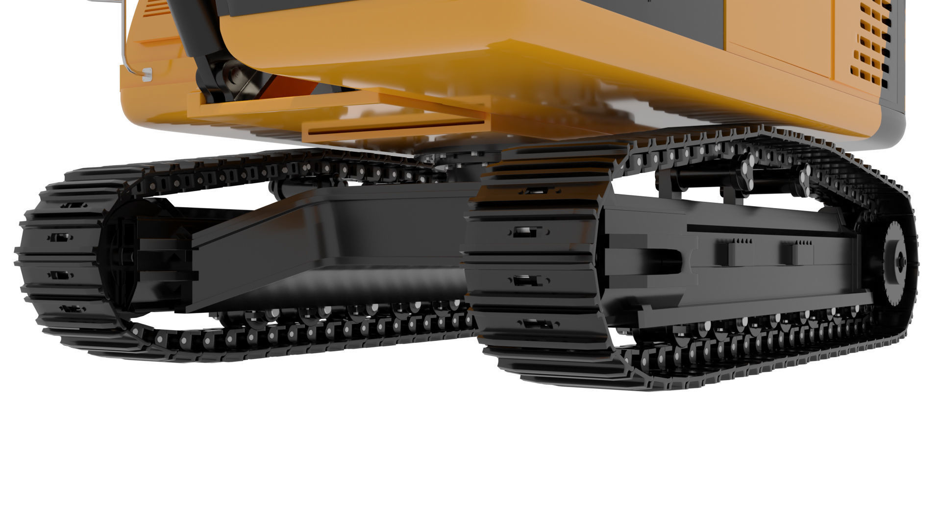 Excavator 3D model_25