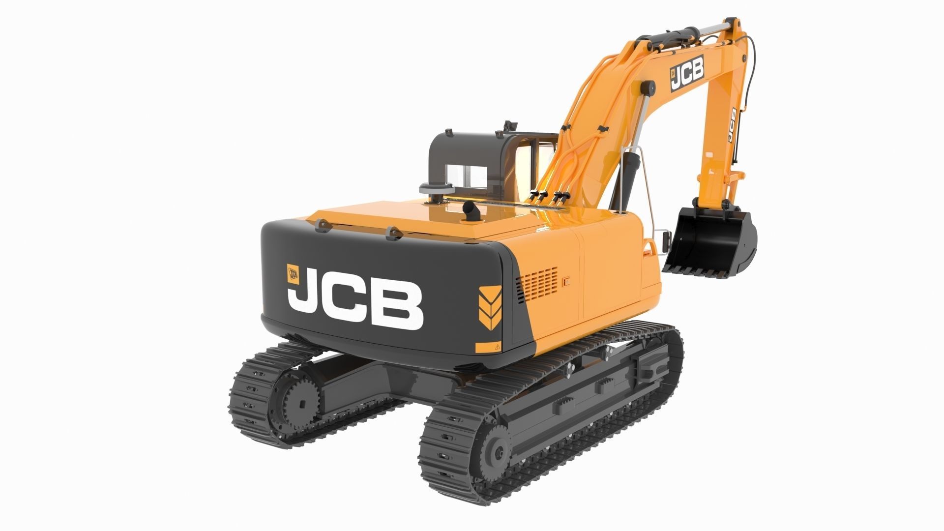 Excavator 3D model_18
