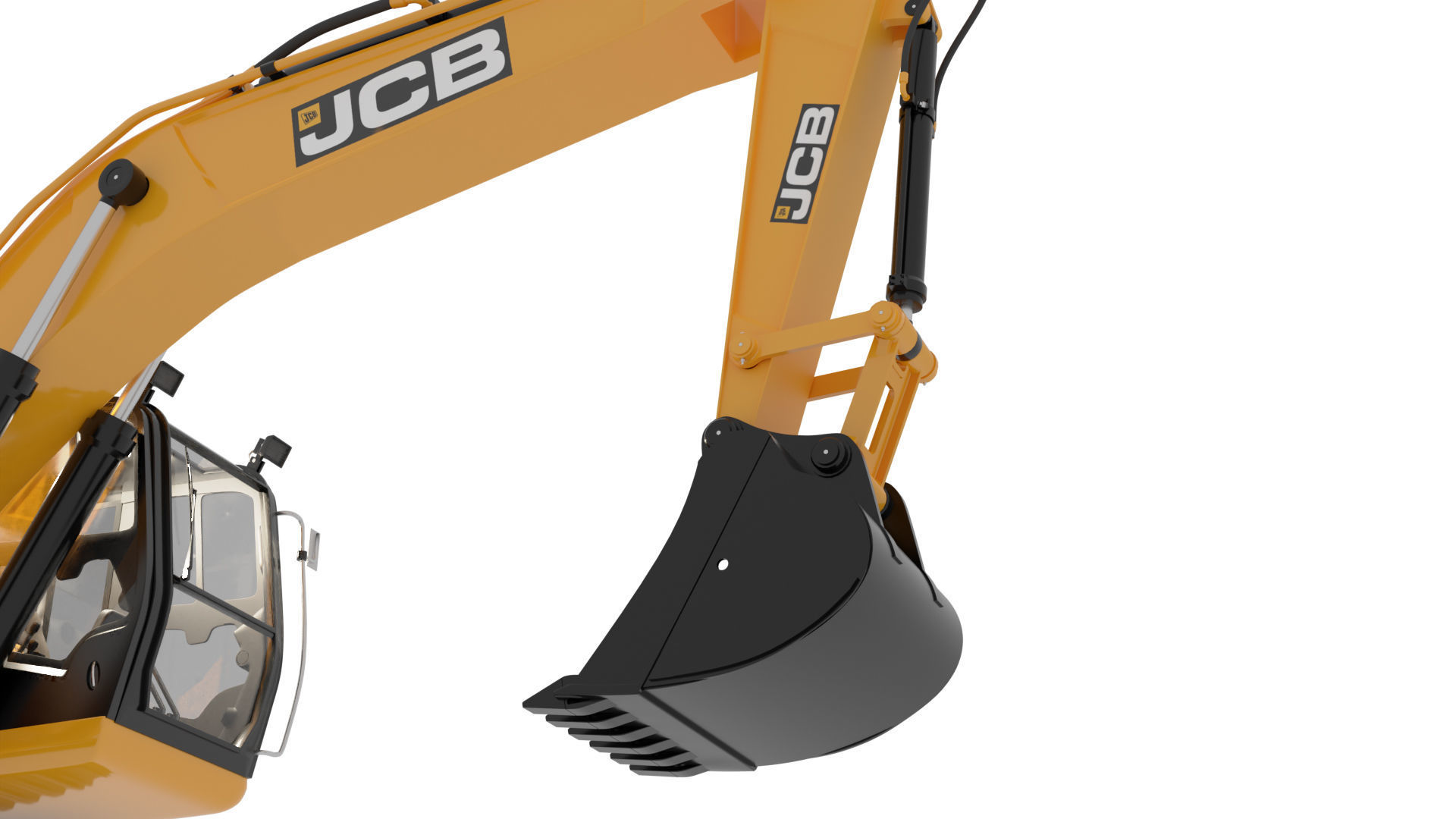 Excavator 3D model_24