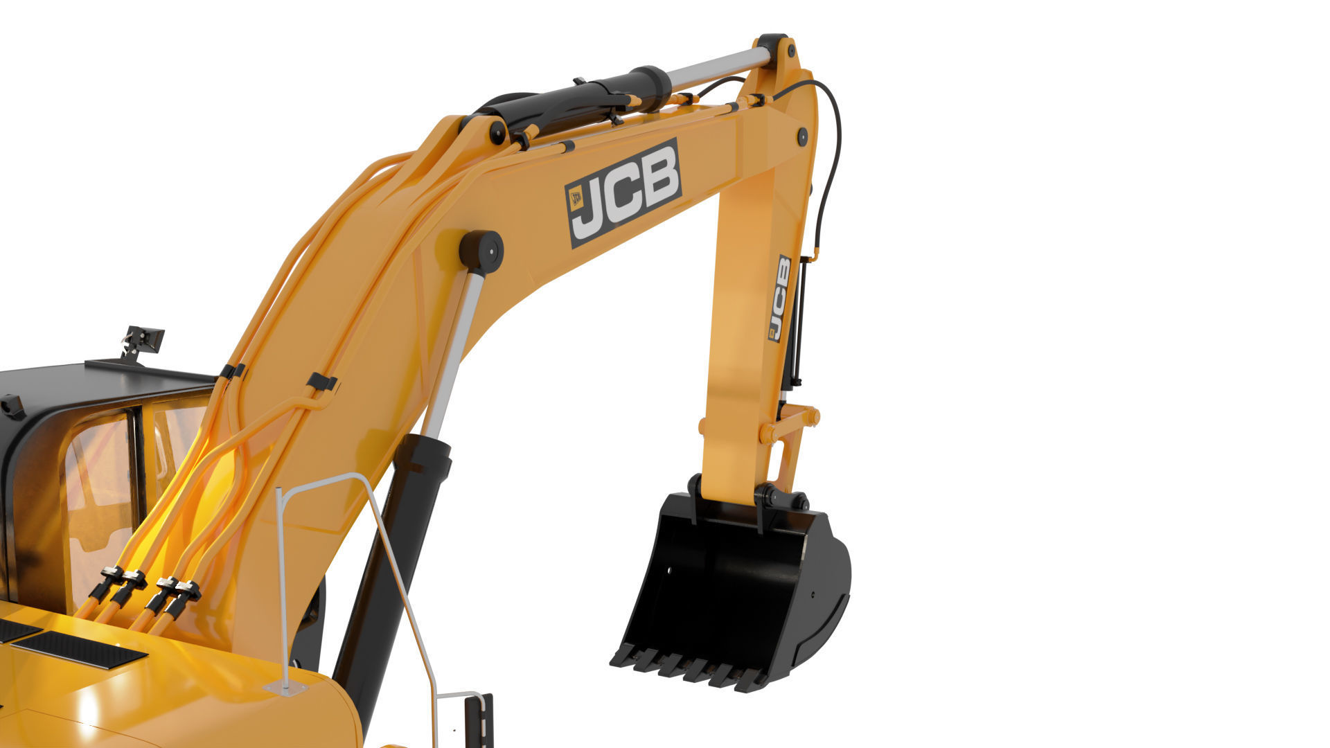 Excavator 3D model_20