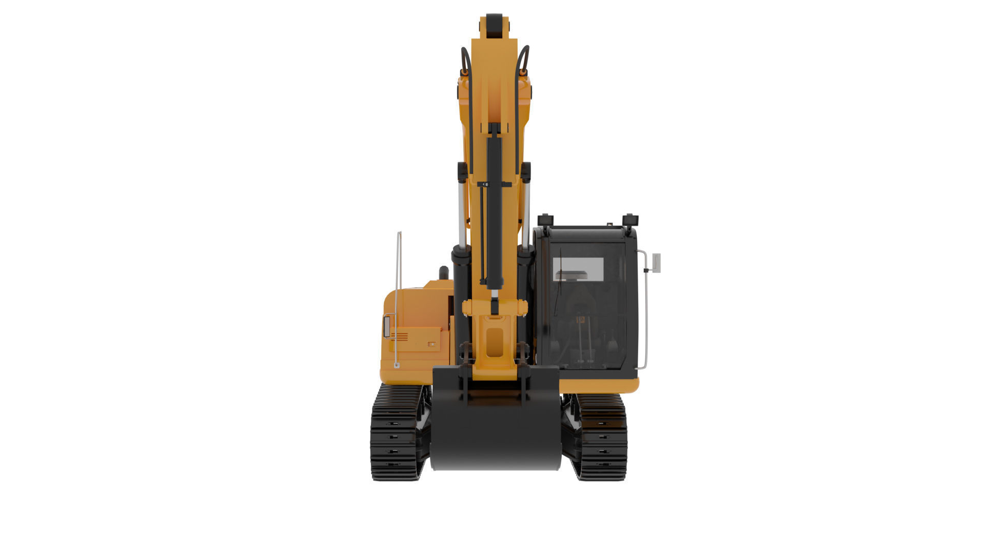 Excavator 3D model_26