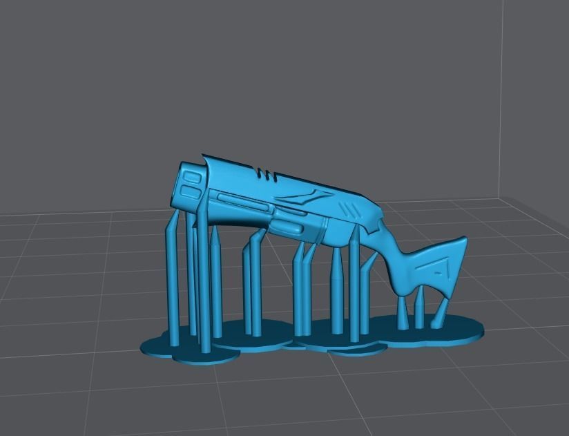 Nosferii - Fusion Rifle 3D print model_1