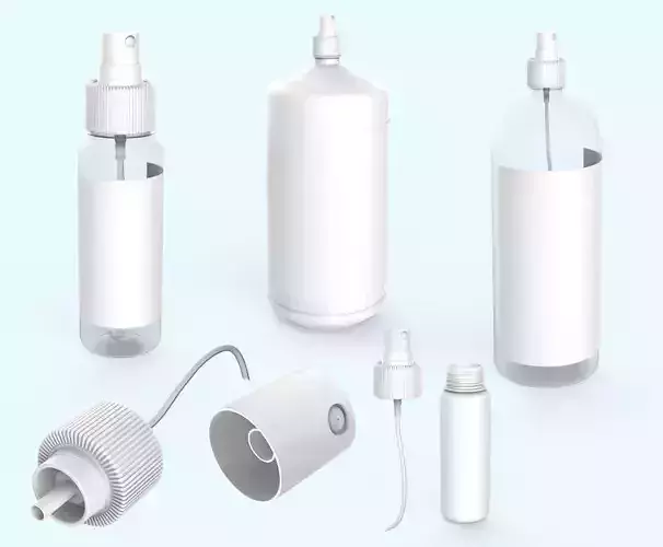 Sterile Spray Full and perfect detail 3D model