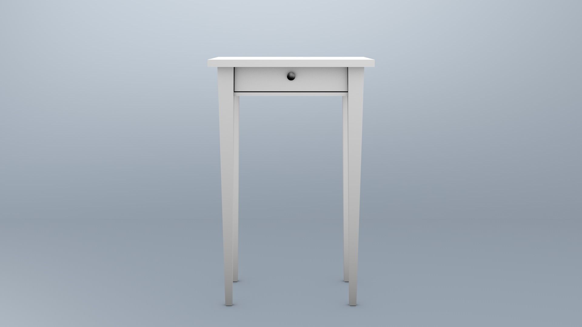 IKEA HEMNES Low-poly 3D model_1