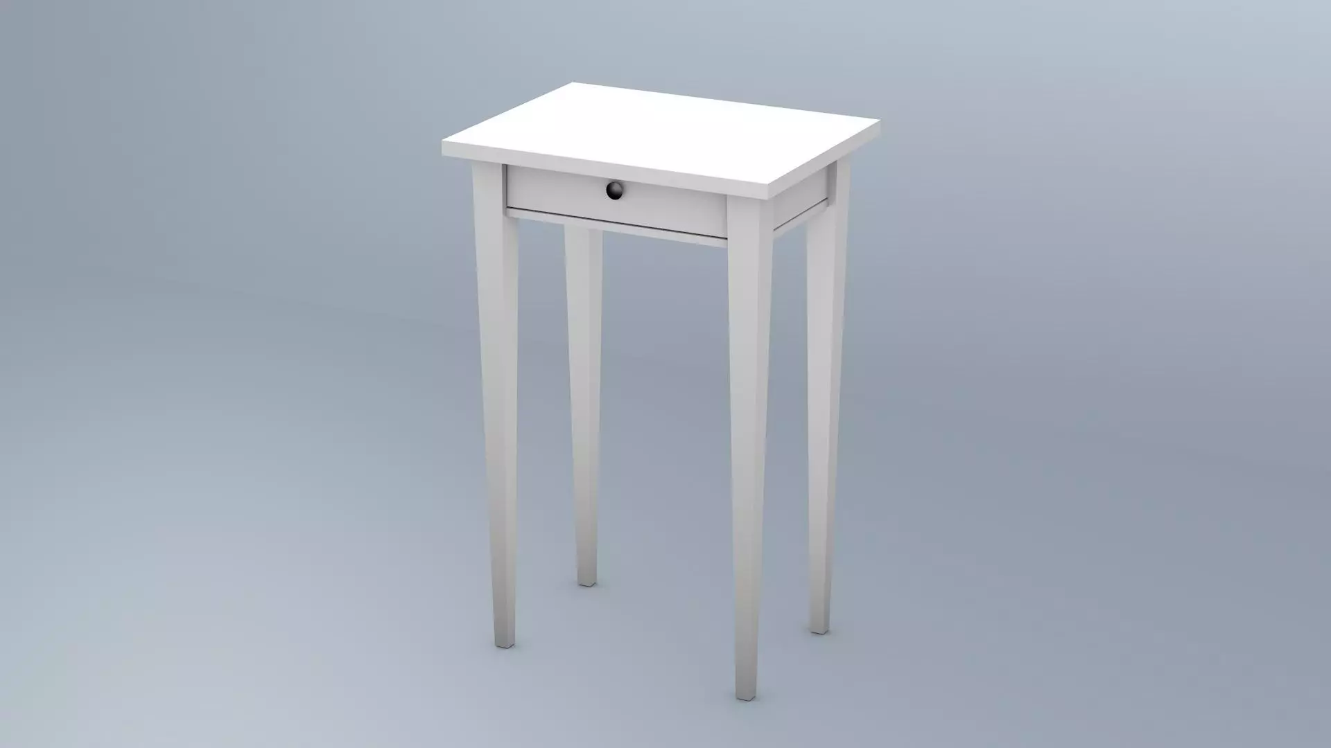 IKEA HEMNES Low-poly 3D model_0
