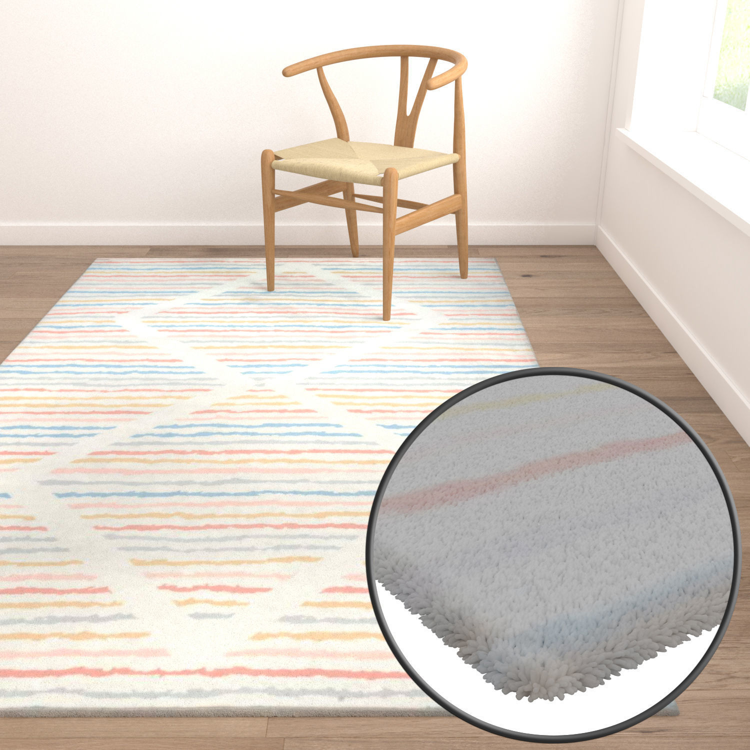 Rug Set 1916 3D model_5