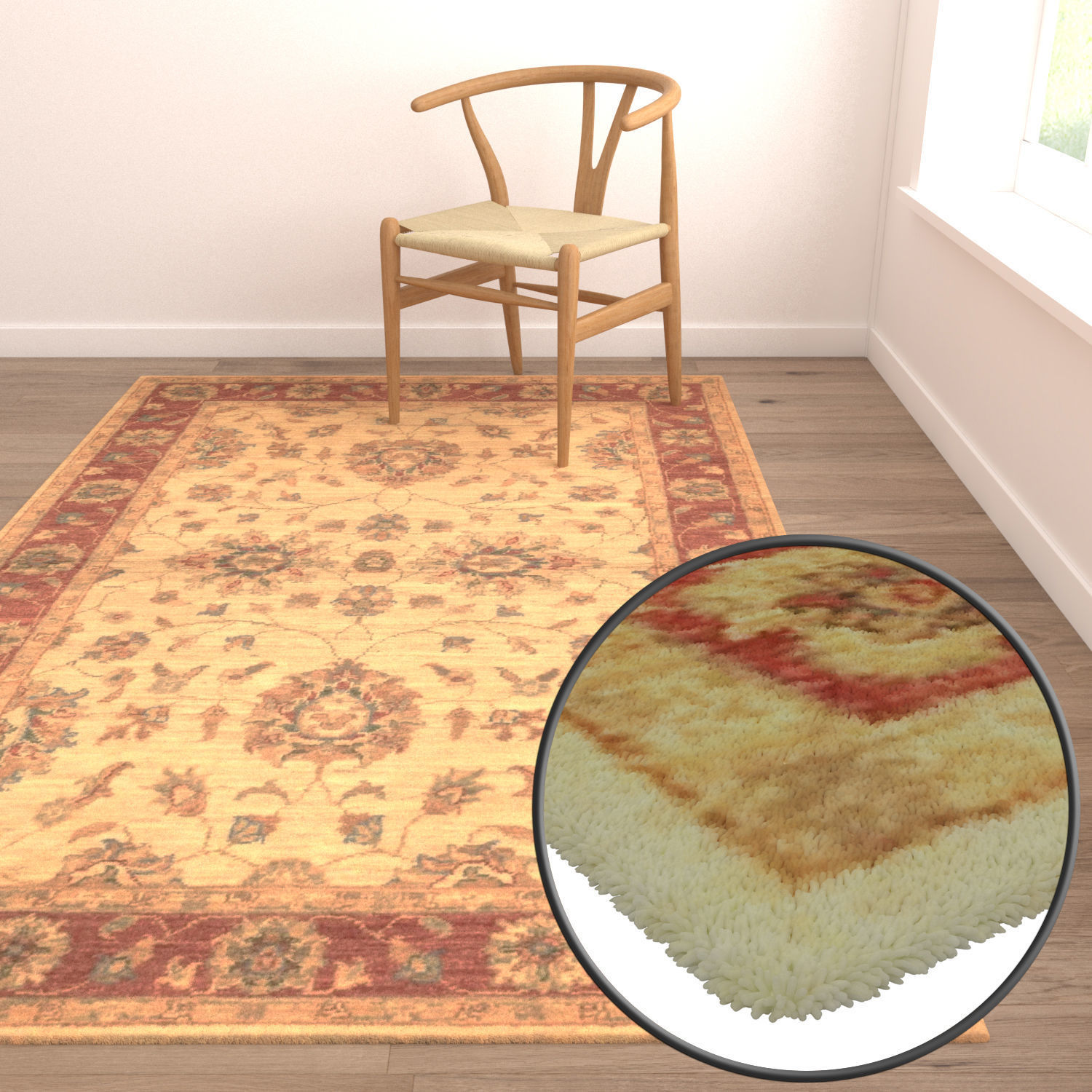 Rug Set 1918 3D model_5