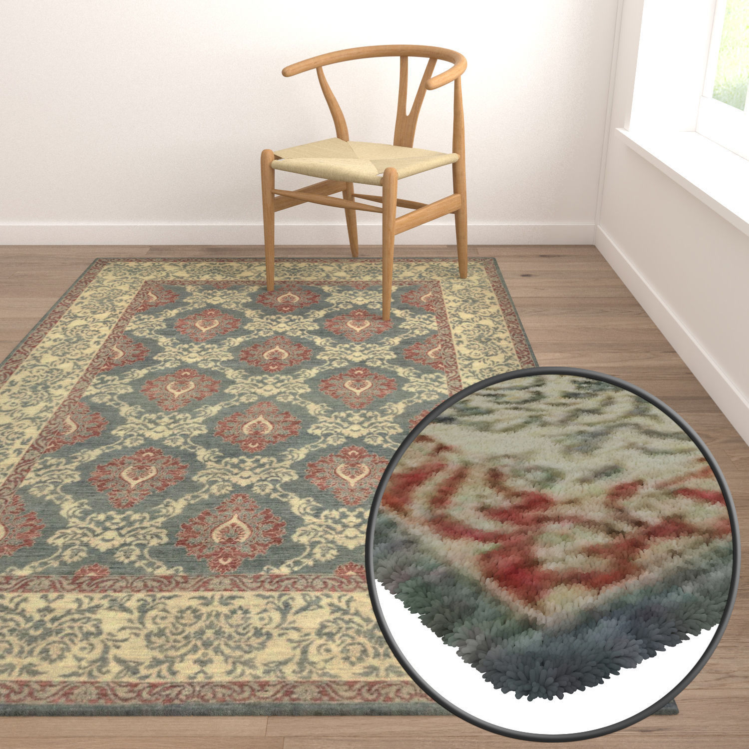 Rug Set 1921 3D model_5