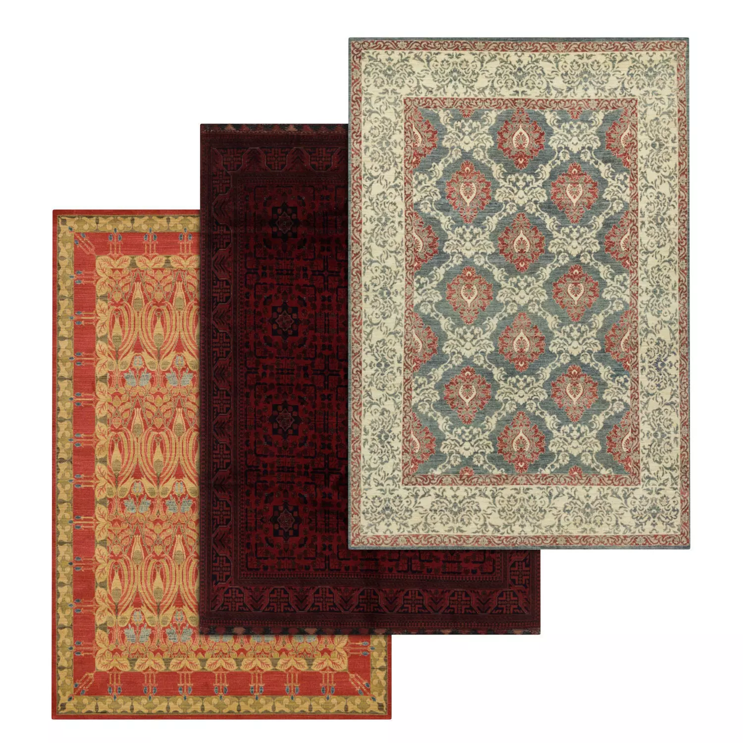 Rug Set 1921 3D model_0