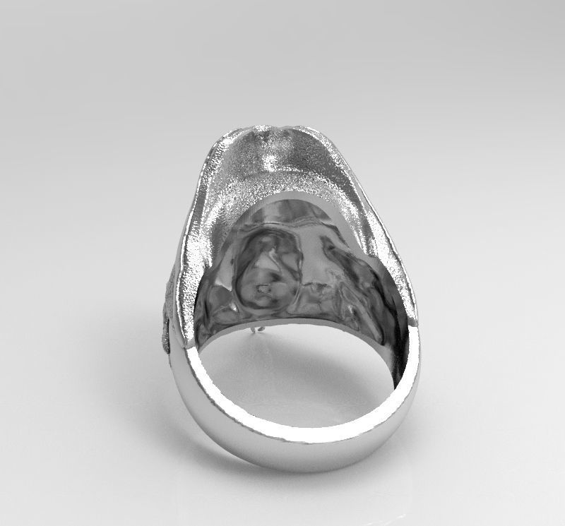 JACK SPARROW RING  3D print model_3