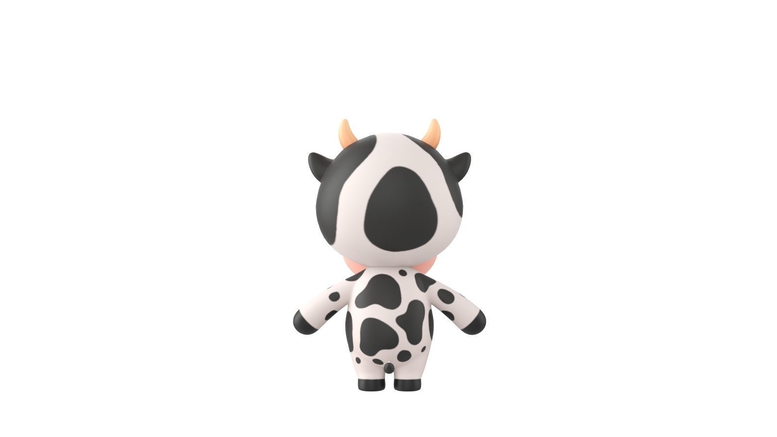 Character042 Cow 3D model_5