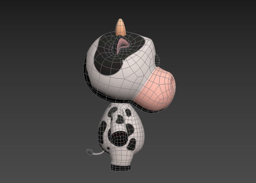 Character042 Cow 3D model_15