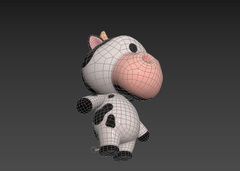 Character042 Cow 3D model_14