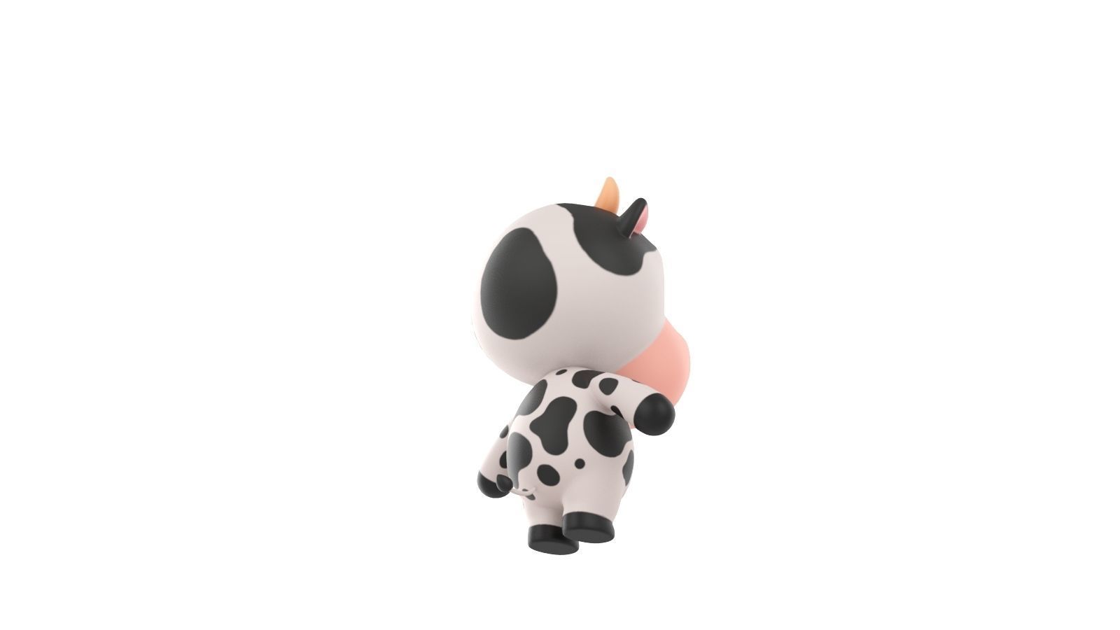 Character042 Cow 3D model_4