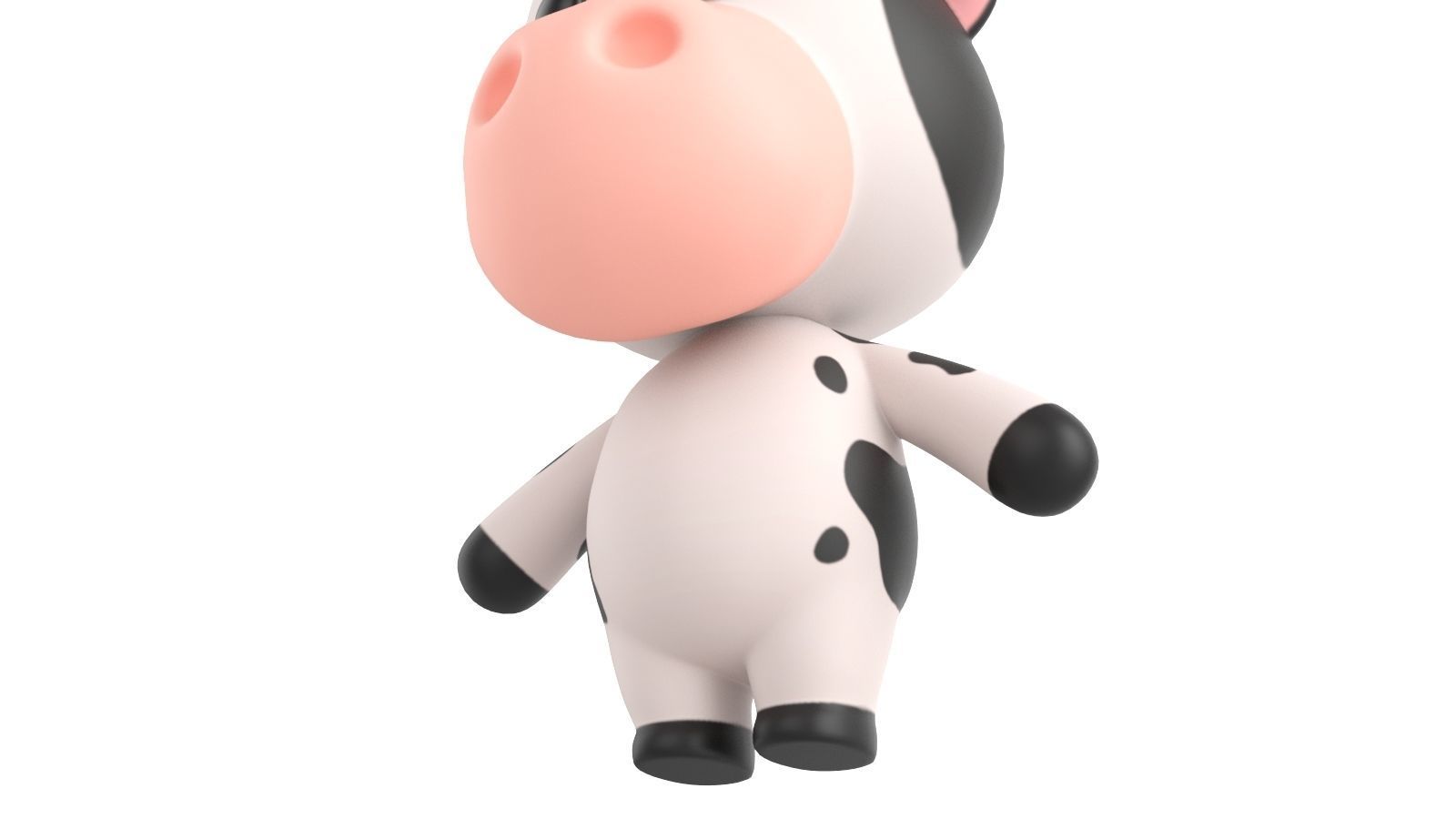 Character042 Cow 3D model_9