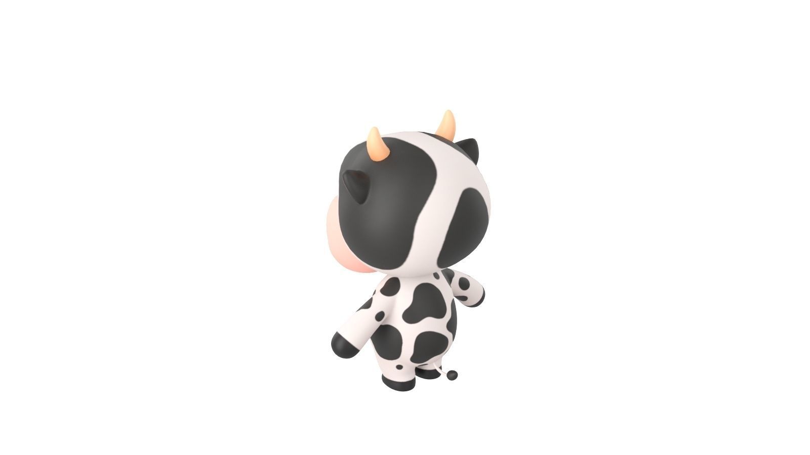 Character042 Cow 3D model_6