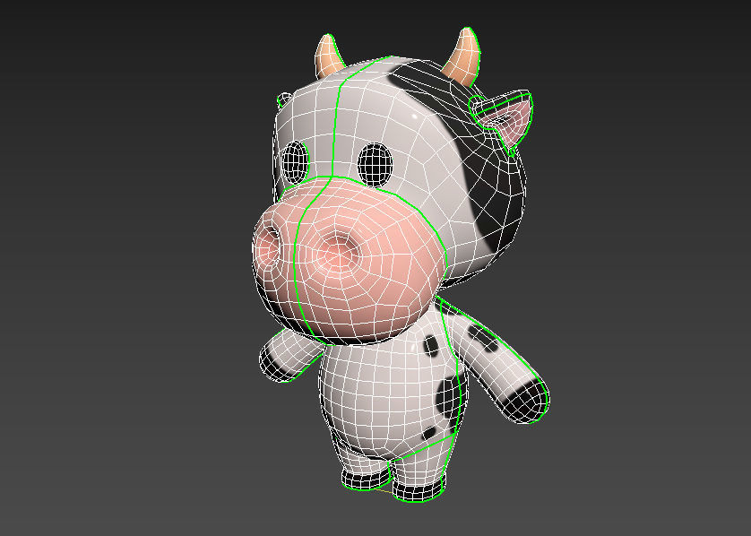 Character042 Cow 3D model_21