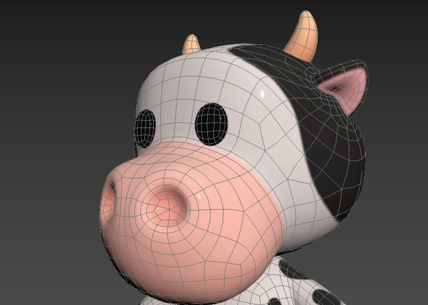 Character042 Cow 3D model_19