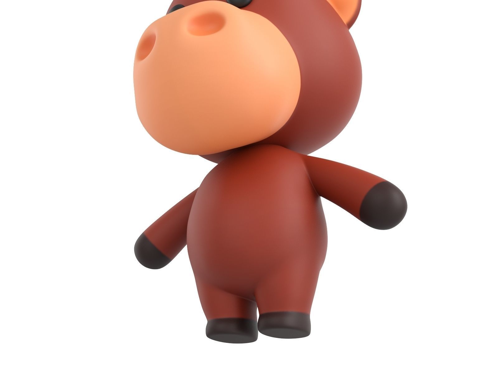 Character043 Bull 3D model_9