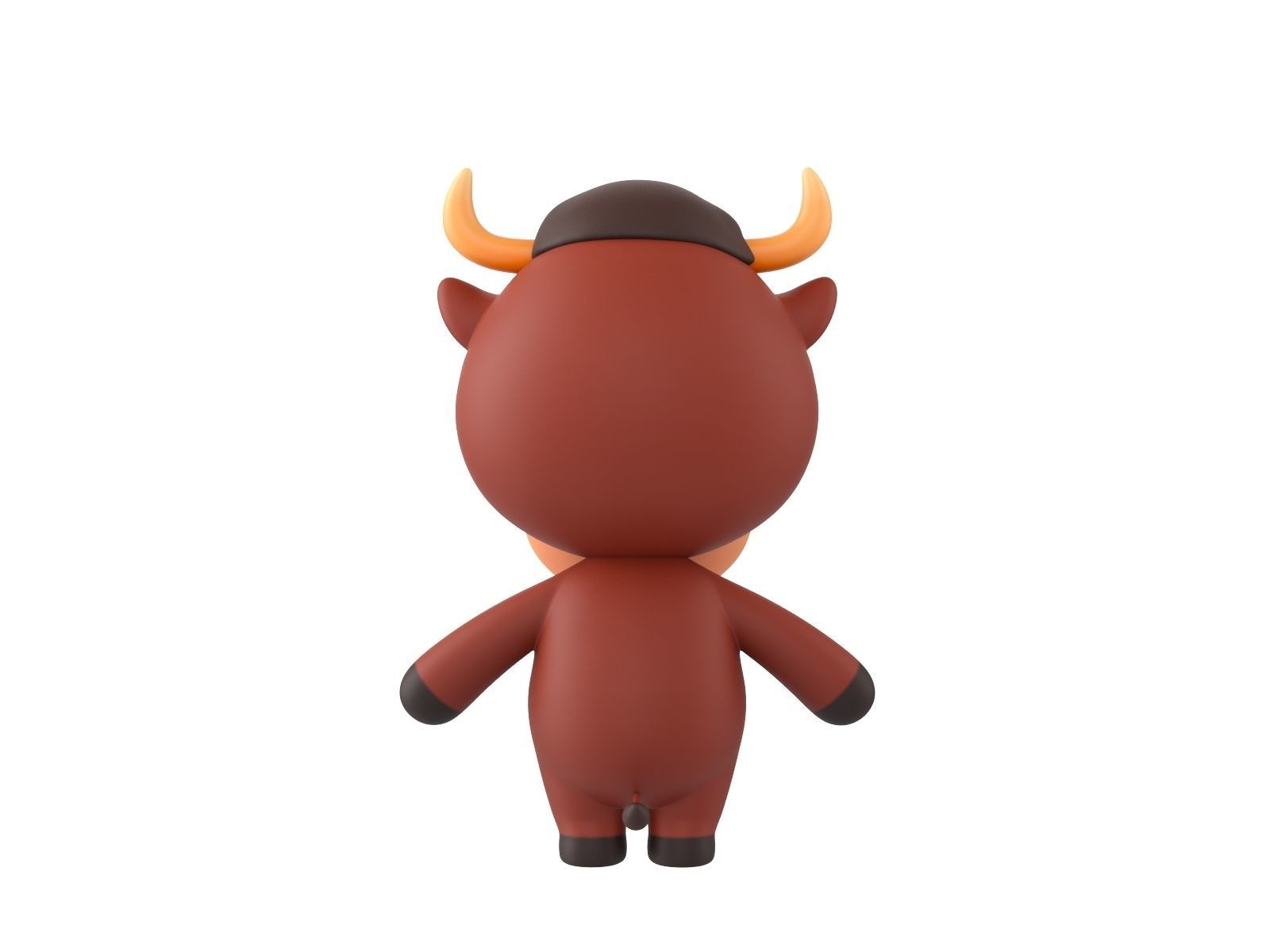 Character043 Bull 3D model_5