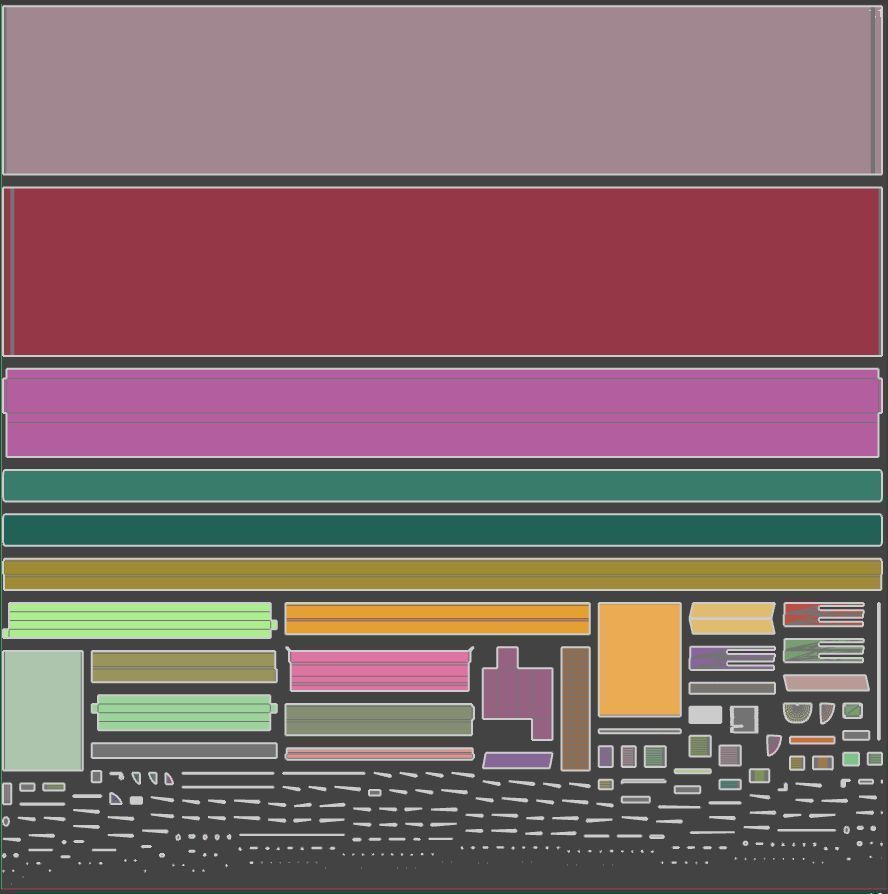 Volume Sorting Conveyor Low-poly 3D model_3