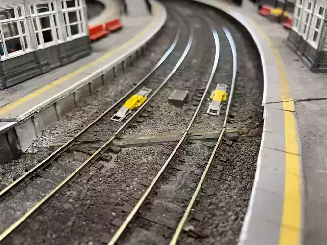 Model Railway AWS Ramps 3D print model