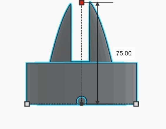 Mobile stand for desk with provision to charge  3D print model_1
