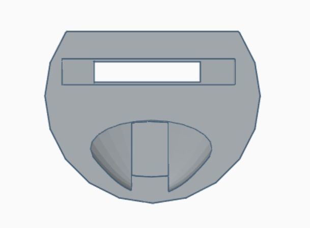 Mobile stand for desk with provision to charge  3D print model_4