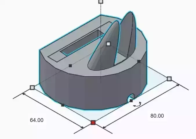 Mobile stand for desk with provision to charge 