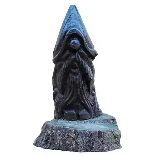 Wood Gnome Figurine 3D model