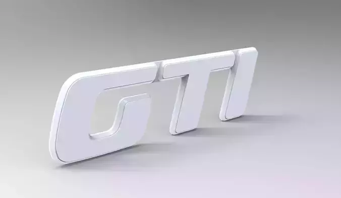 GTI Golf monogramme
