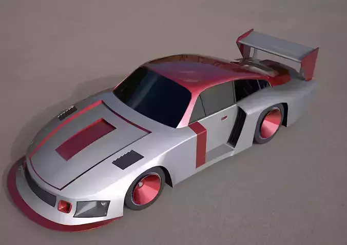  nascar racing vehicle 3d model