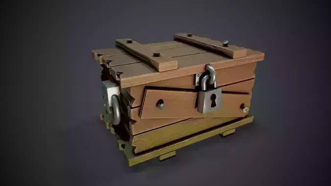 Stylized Crate - Tutorial Included