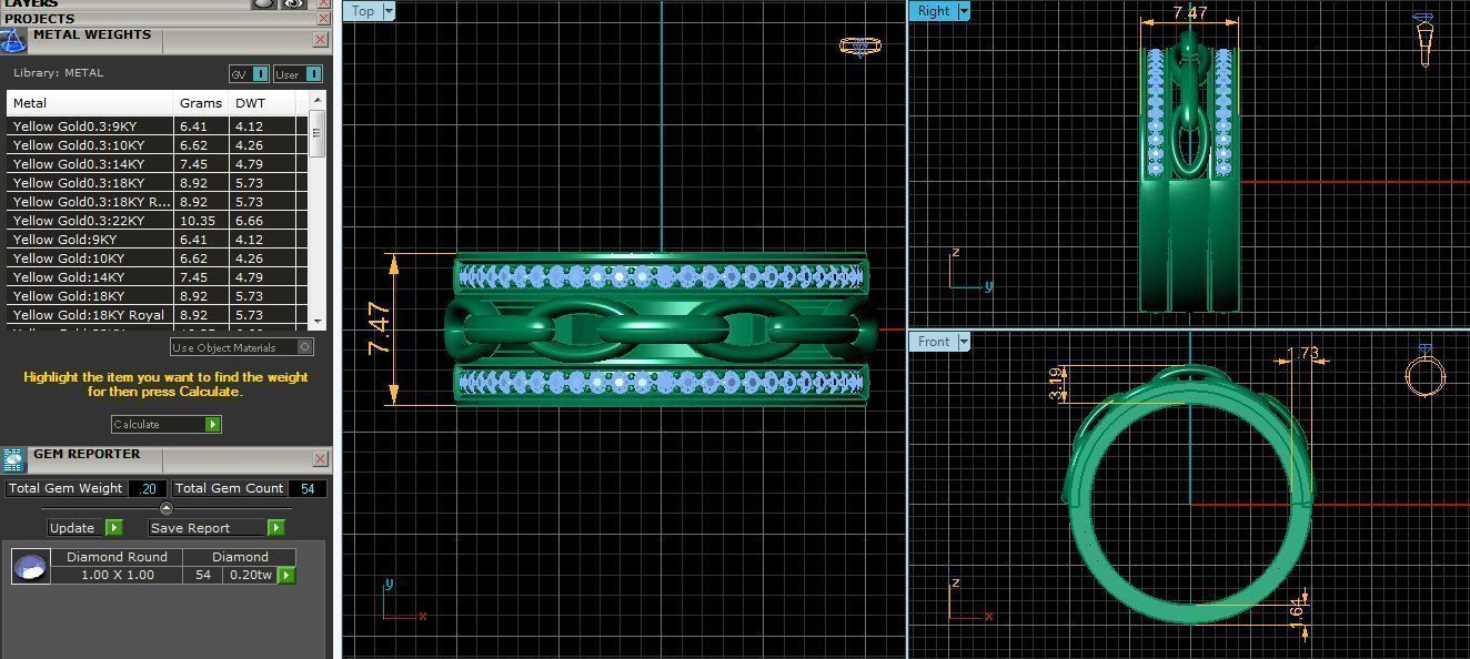 BAND 32 3D print model_1