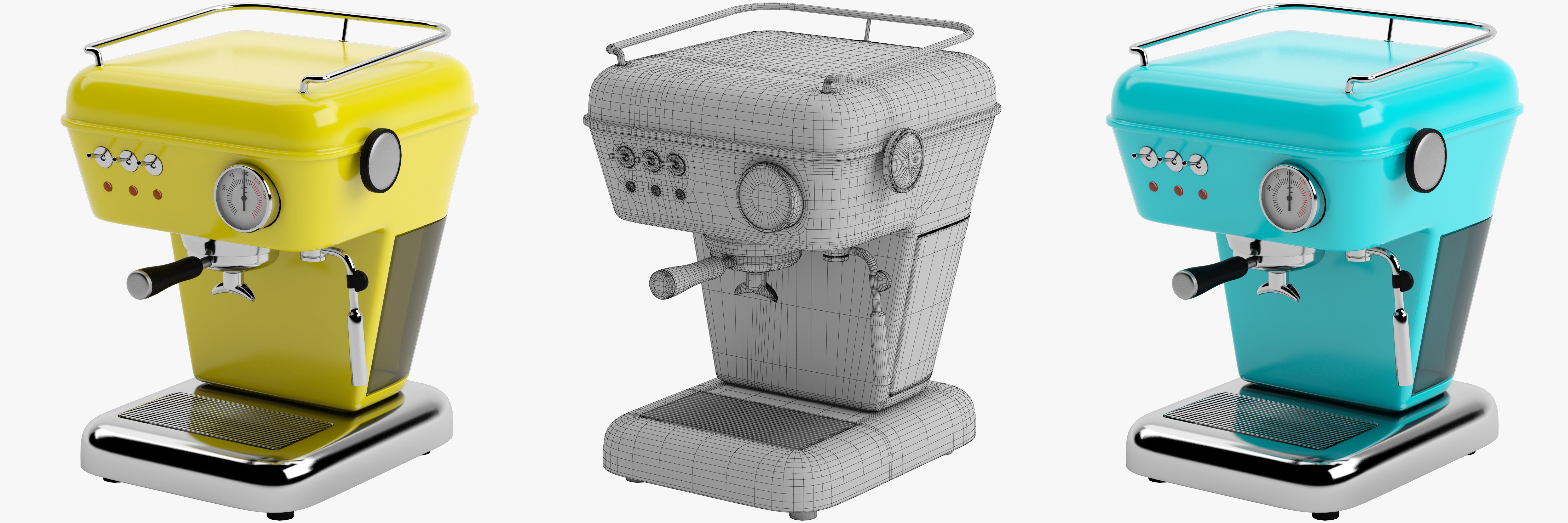 Coffee machine 3D model_25