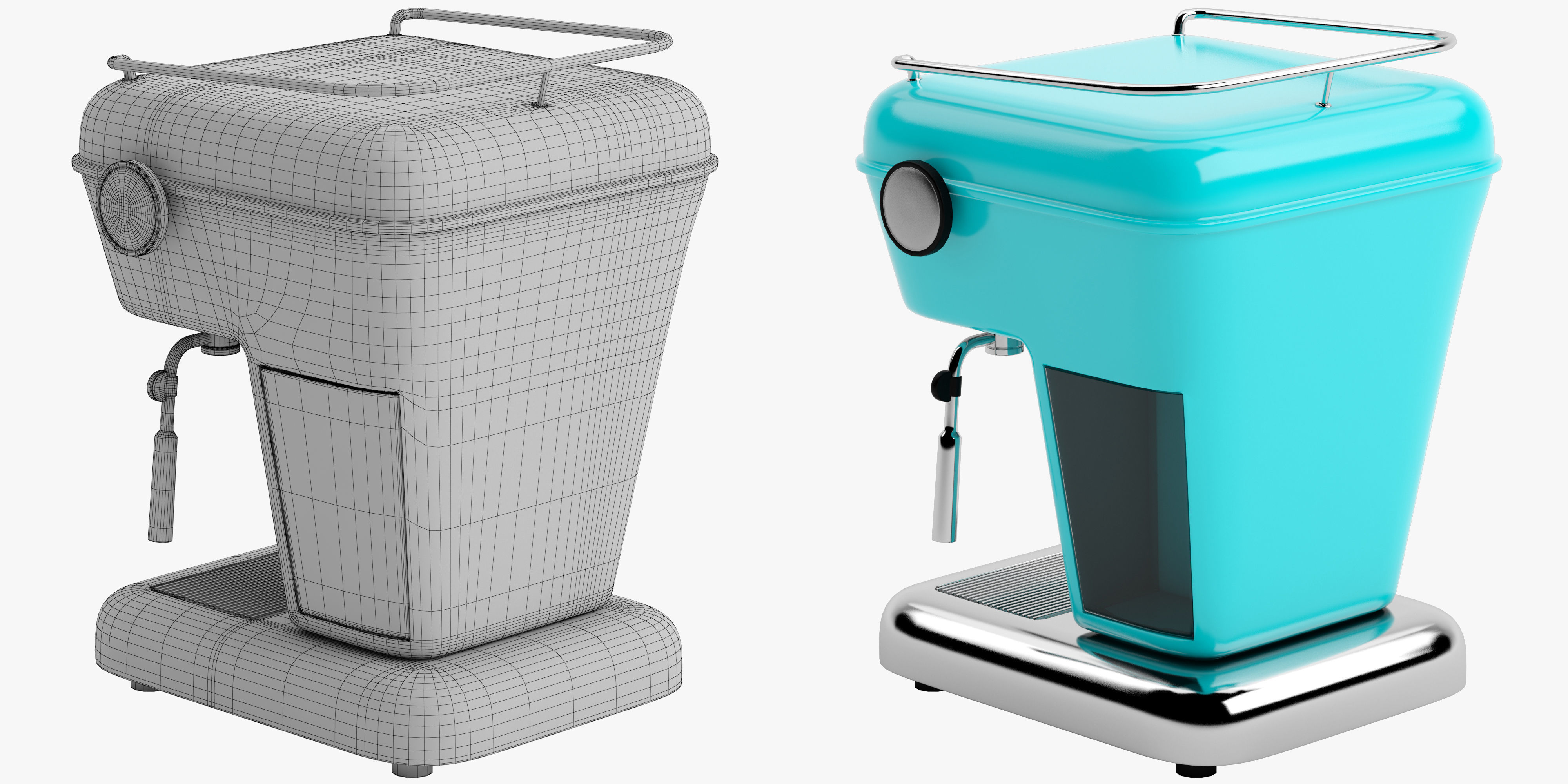 Coffee machine 3D model_23