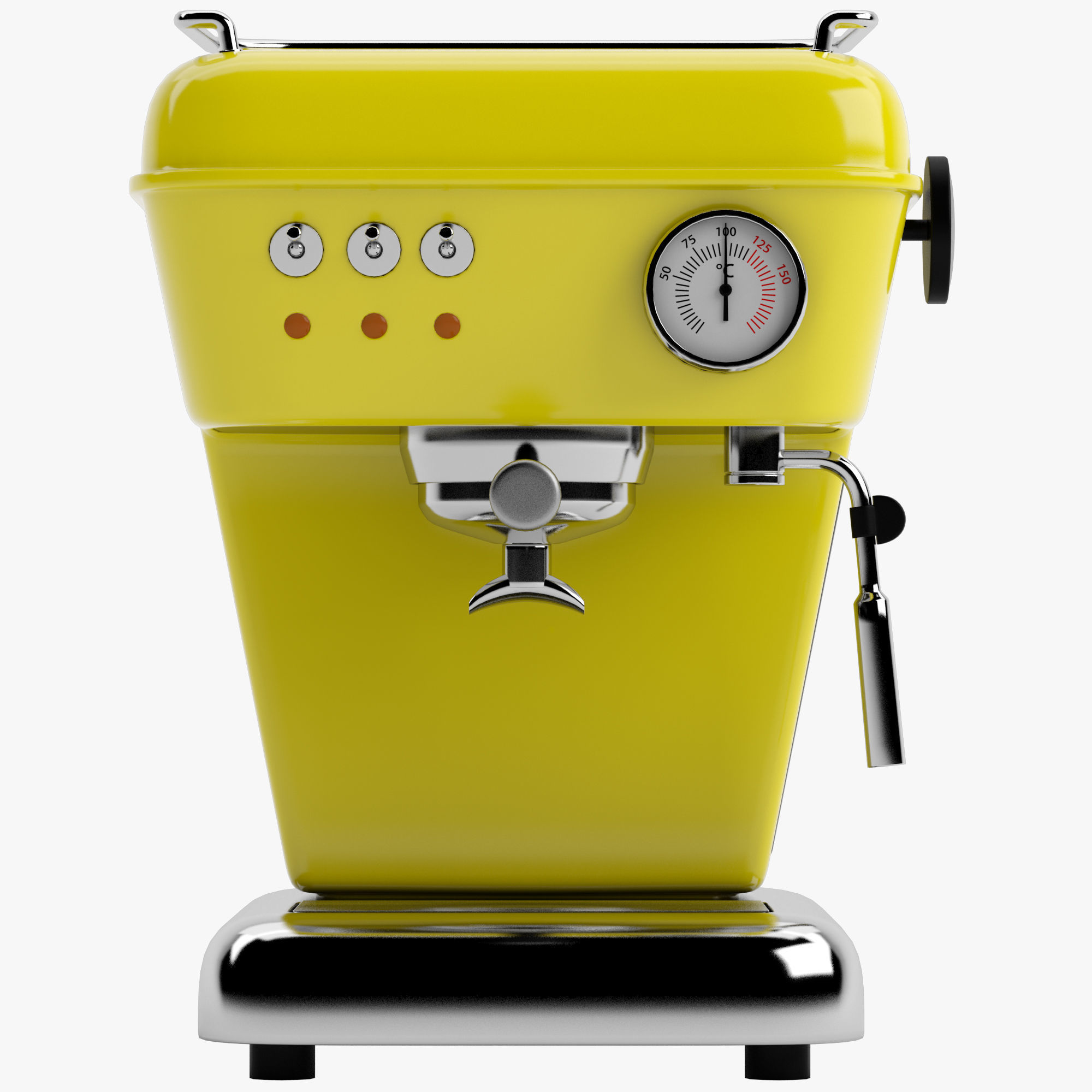 Coffee machine 3D model_4