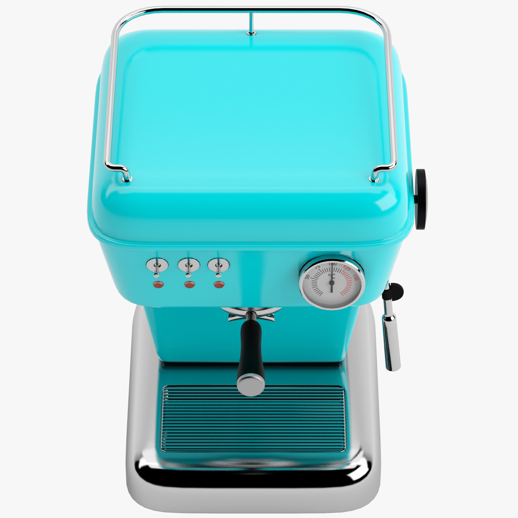 Coffee machine 3D model_7
