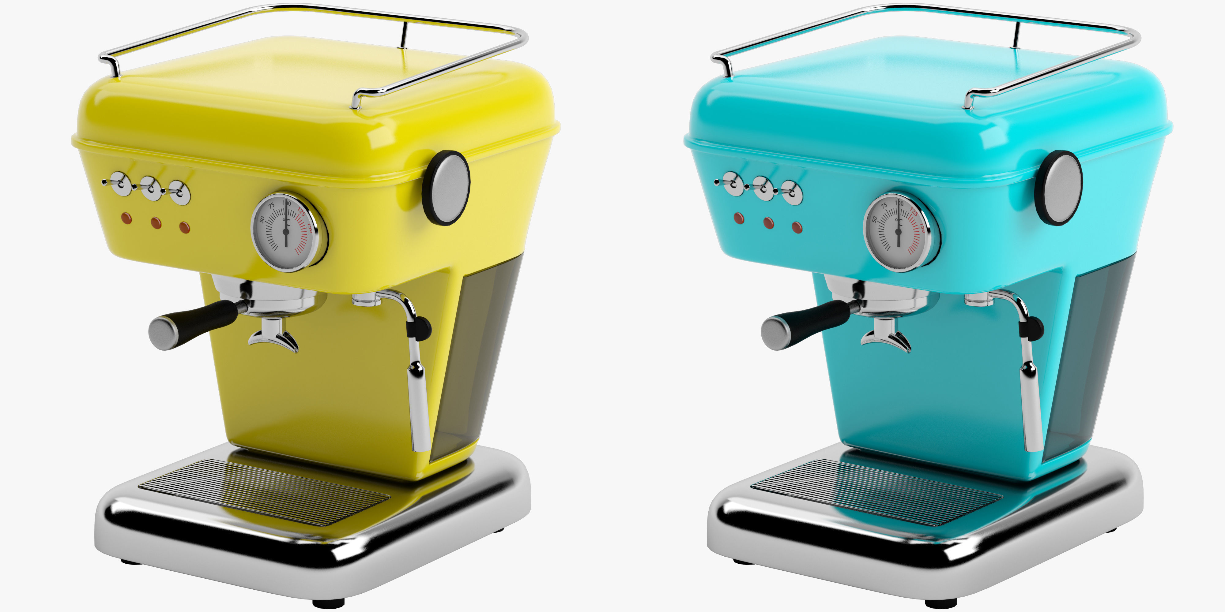 Coffee machine 3D model_21