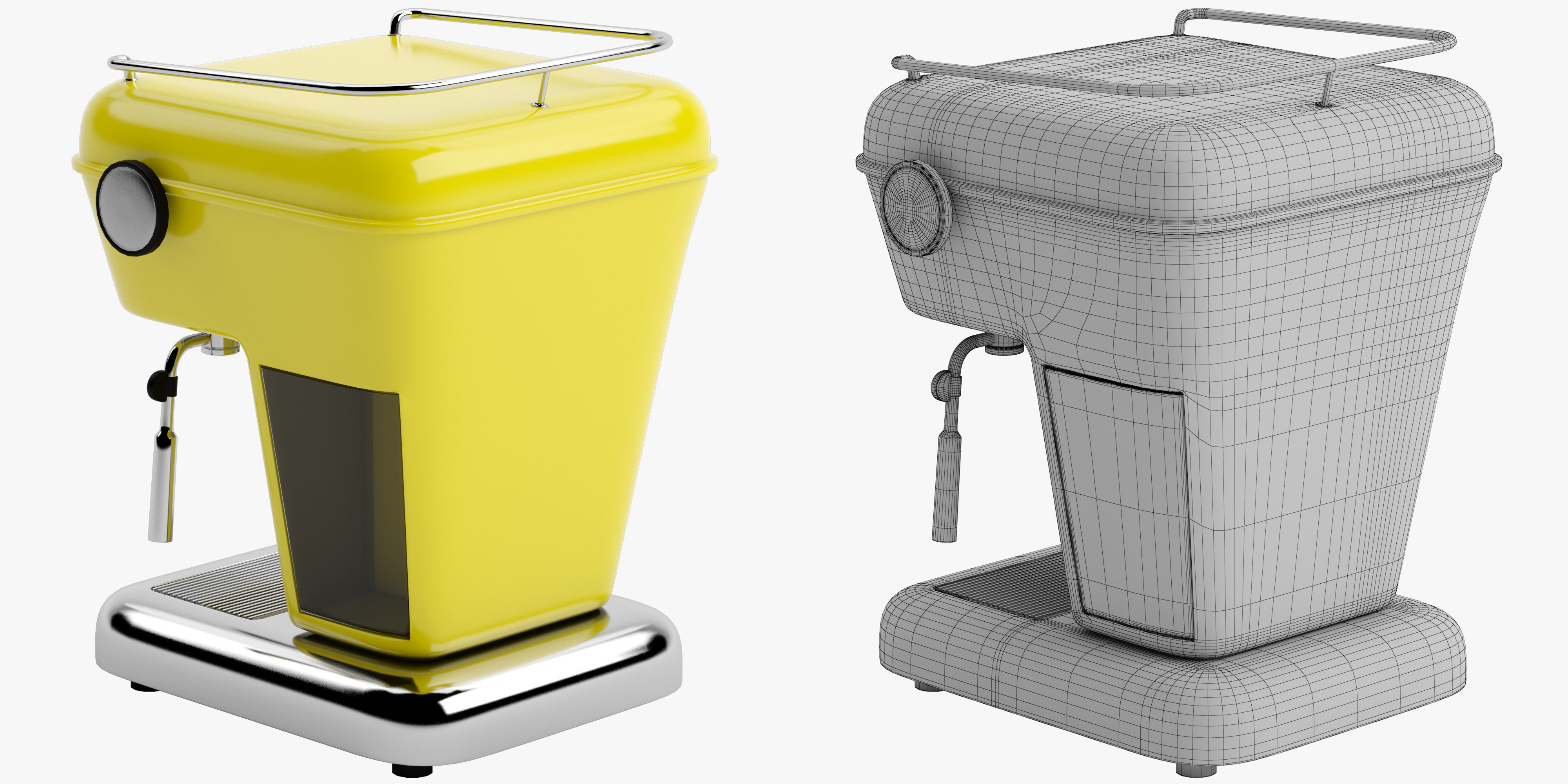 Coffee machine 3D model_22