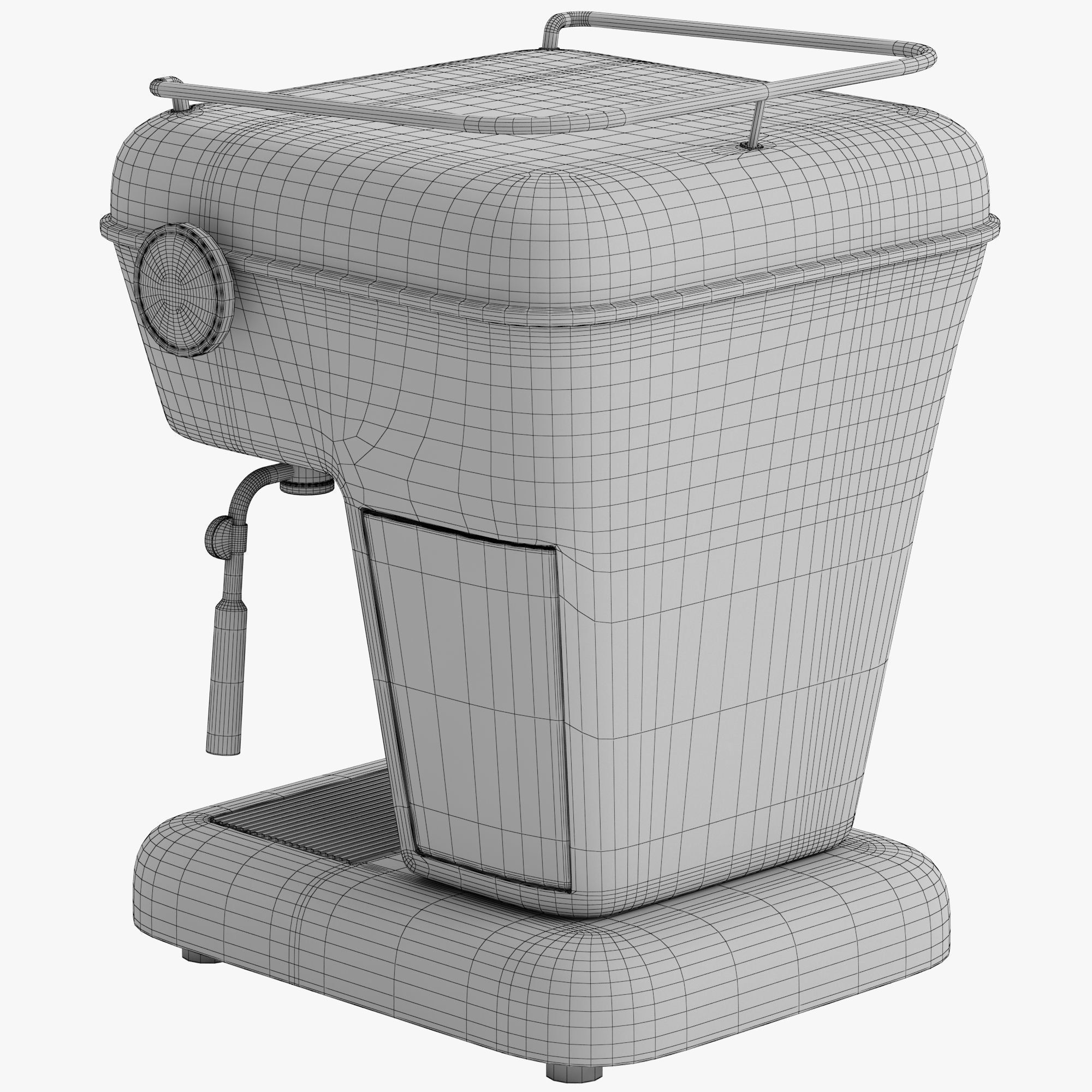 Coffee machine 3D model_10