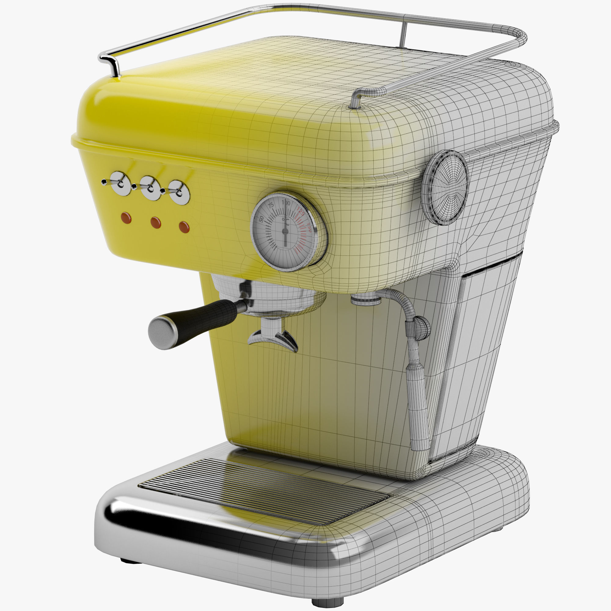 Coffee machine 3D model_15