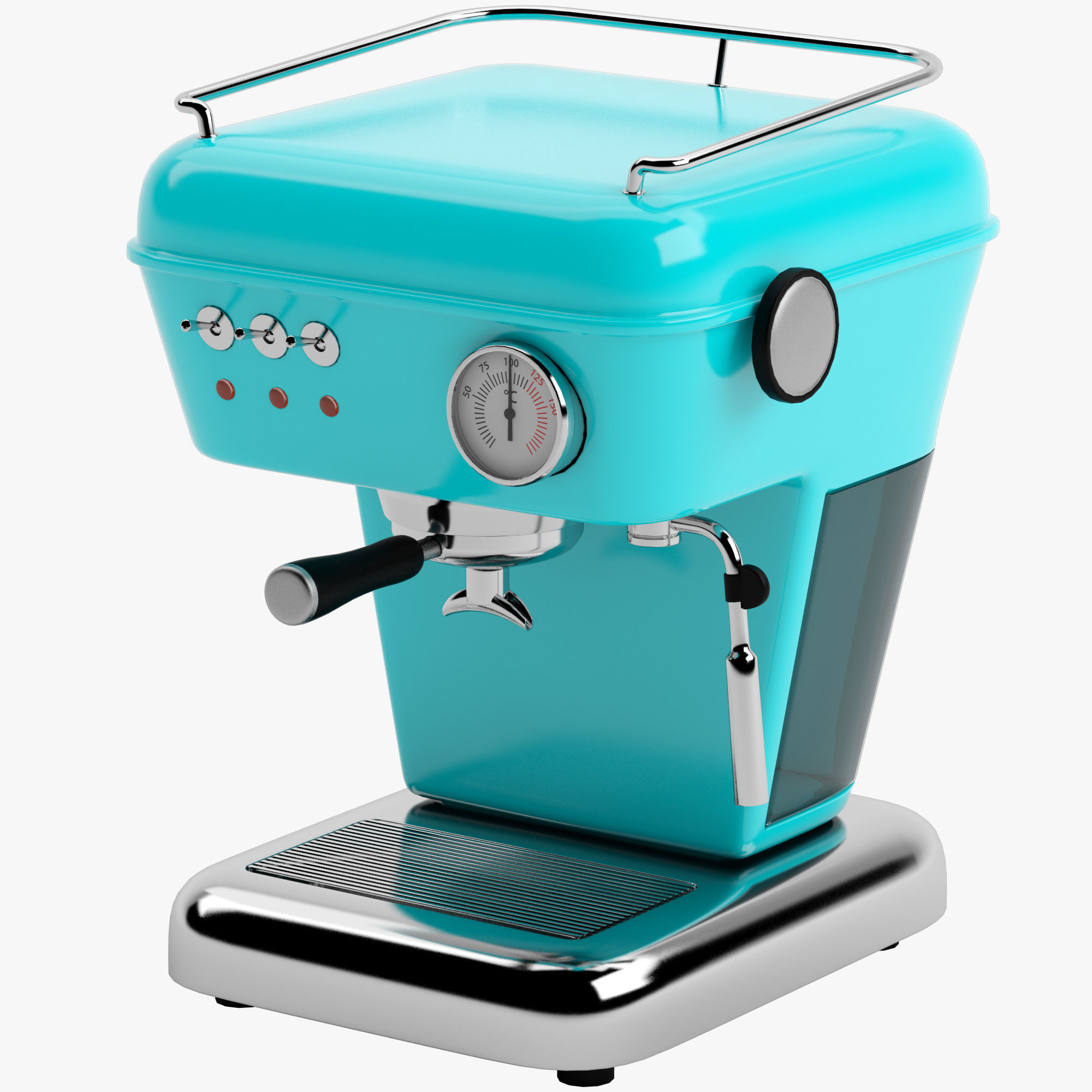 Coffee machine 3D model_2