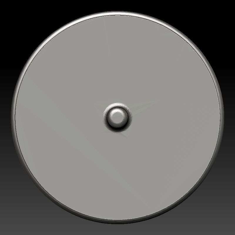 skull earrings studs 3D print model_5